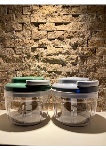 Wenken Pratik El Rondosu Ipli Doğrayıcı Ipli Blender Kullanışlı Ev Aleti Ipi Çek Sebzeyi Kes