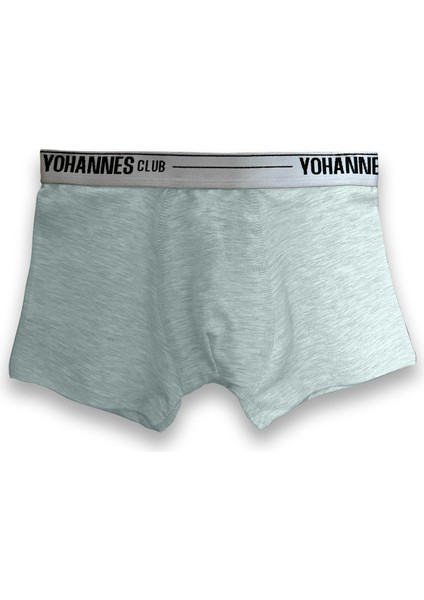 Yohannes Club, Erkek Çocuk, Pamuklu Boxer&Atlet, Takım, Mavi Melanj, 9-10 Yaş, 212-205-5