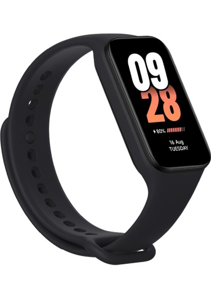 Siyah Mi Band 8 Active - Akıllı Bileklik Pembe  200-300 Mah  31-35 mm  2 Yıl Xiaomi Türkiy