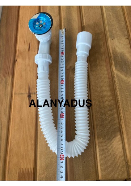 Duş Teknesi Sifonu Krom Süzgeçli 50'likçıkışlı