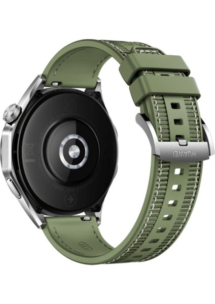 2 Yıl Watch Gt4 46MM - Yeşil 200-300 Mah Siyah 46 mm Yeşil Siyah Huawei Türkiye Garantili modelleri