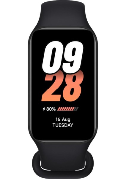 Siyah Mi Band 8 Active - Akıllı Bileklik Pembe  200-300 Mah  31-35 mm  2 Yıl Xiaomi Türkiy