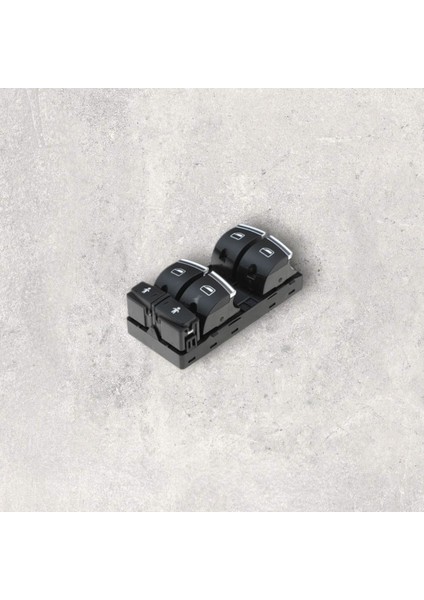 4F0959851J Cam Açma Anahtarı 4'lü Krom - Audı A3-Q7