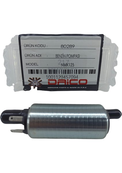 80289 N Max 125-155 Benzin Pompası [daico]