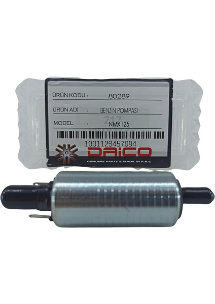 80289 N Max 125-155 Benzin Pompası [daico]