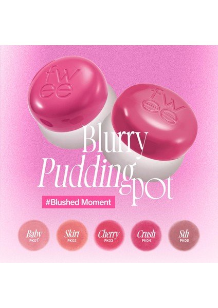 Lip & Cheek Blurry Pudding Pot Skirt - 5 g fiyatları