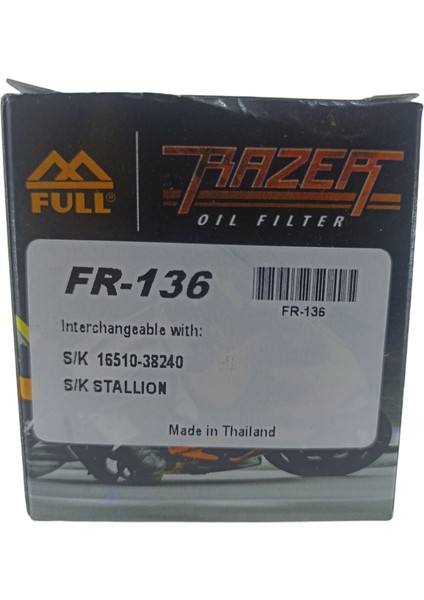 FR-136 Suzuki Gn 250 Yağ Filtresi / Suzuki modelleri