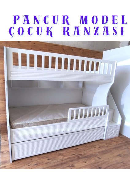 Pancur Model Çocuk Ranzası