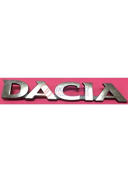 Bagaj Yazısi Dacia Logan Sandero