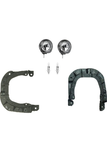 Fiat Fiorino Sis Fari Takımı Sağ Sol Çerçeveli
