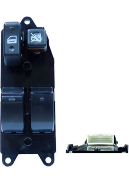 Cam Düğmesi Toyota Corolla Uyumlu 02-07 Sol 2 Li 24 Fisli