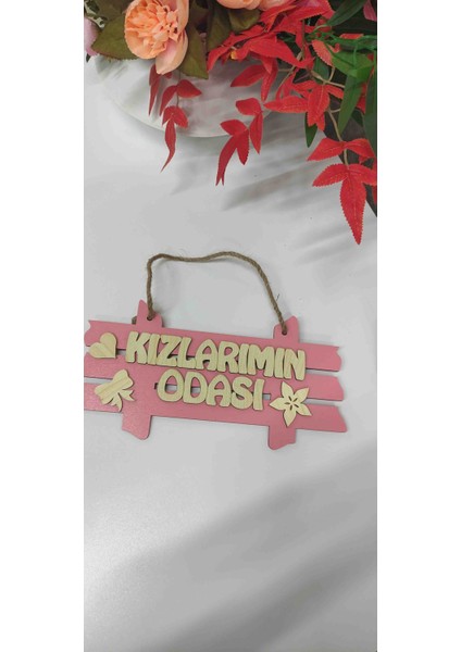 Kızlarımın Odası Pembe Kapısüsü