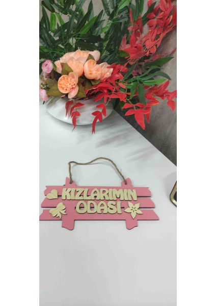 Kızlarımın Odası Pembe Kapısüsü