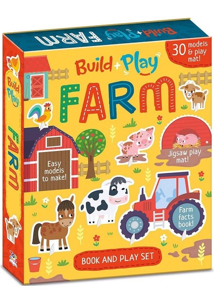 Build And Play - Farm Book And Play Set