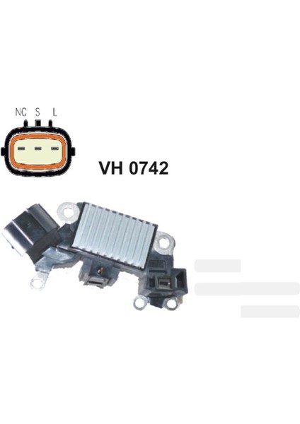 Konjektor 12V Nissan Isuzu Subaru Legacy Qutback