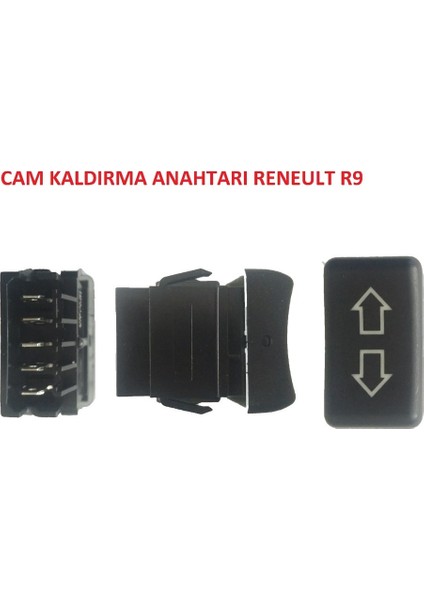 Cam Dugmesi Tekli Renault R9 R11 Broadway 5pin
