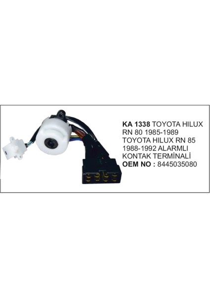 Kontak Termiği Hilux RN80 RN85