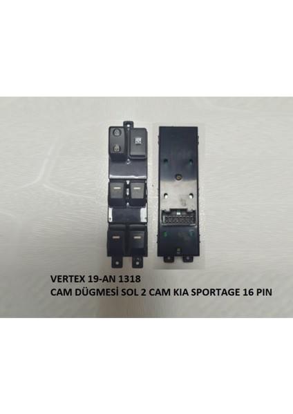 Cam Dugmesi Sol Ikili Kia Sportage 16 Pin