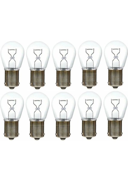 12V 93 21W Sinyal Ampulu Yakin Tirnak Beyaz (5 Adet)