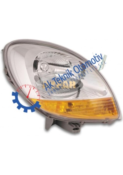 Far Sağ Kango 2003-2008 Sarı Sinyalli Motorlu