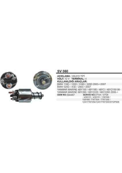 Marş Otomatigi D7G4 Bmw 1 18 3 20 5 20 2014 >