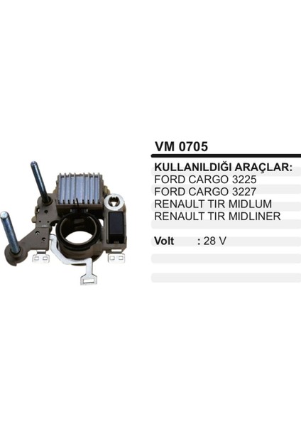 Konjektor 24V Cargo 3225 3327 Ym 2 Vidali