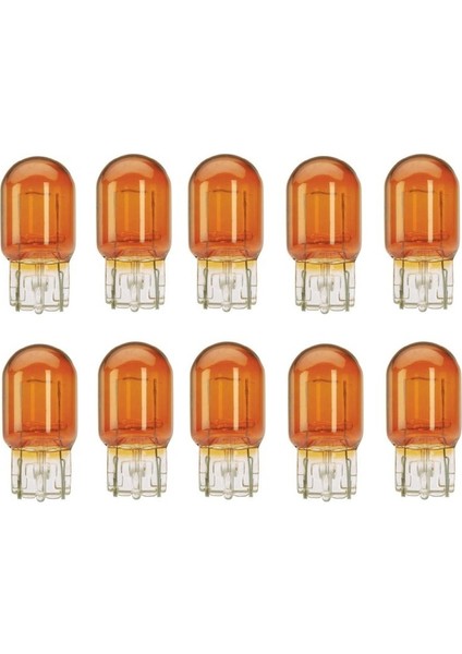 12V 21W Tekli Buyuk Dipsiz Ampul Sarı