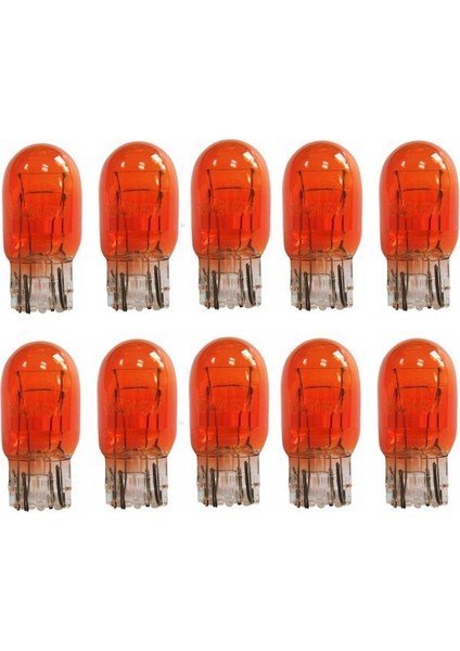 12V 21W 5W Çiftli Buyuk Dipsiz Ampul Sarı