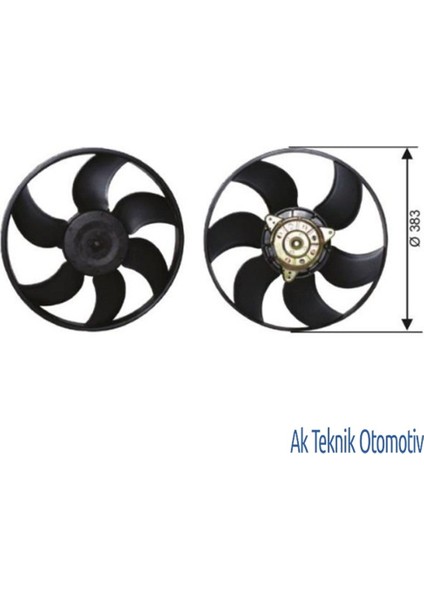 Fan Motoru F1536 Renault R19 Clio Megane 88..03