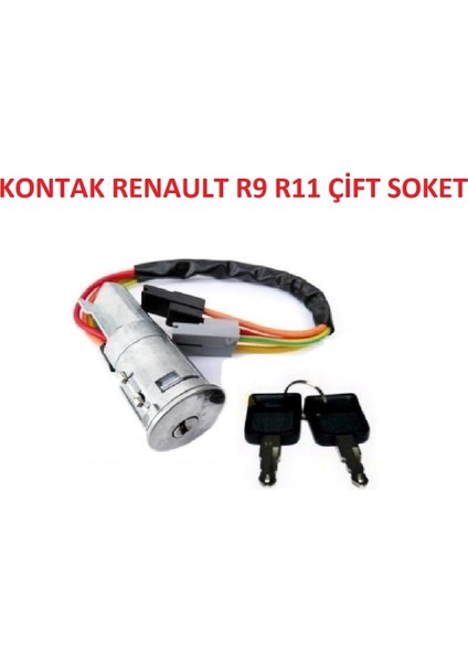 Kontak Renault R9 R11 Çift Soket Valeo Tipi