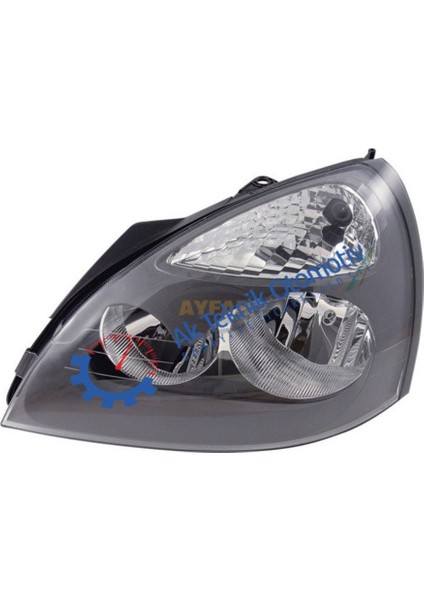 Far Sol Clio 2005-2009 Gri Cerceveli Manuel