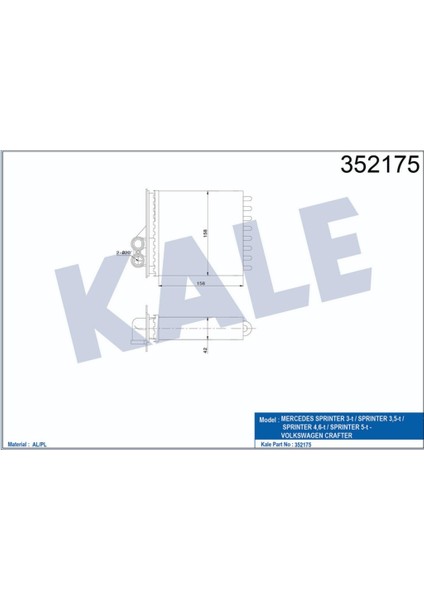 Kalorifer Sprinter Crafter