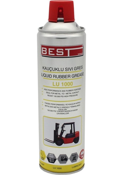 Sivi Gres Kaucuklu Sprey Lu 1000 (400ML)
