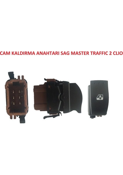 Cam Kaldirma Anahtarı Sağ Master Traffic 2 Clio