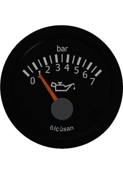 Hararet Saati 52MM 0-10 Bar Borulu Bmc