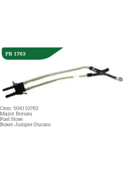 Mazot Pompa Borusu Ducato Boxer Jumper