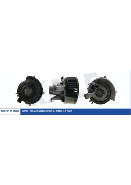 Kalorifer Motoru 12V Megane 2 Scenic 2 2003- (Tüm Motorlara)
