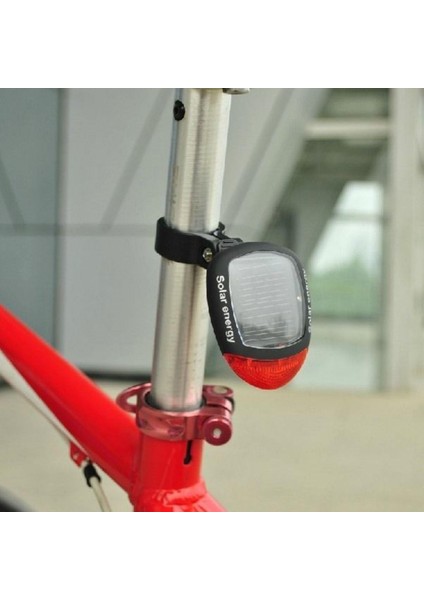LED Güneş Enerjisi ile Şarj Edilebilir Bisiklet Kuyruk Lambası Solar Bisiklet Lambası (3791)