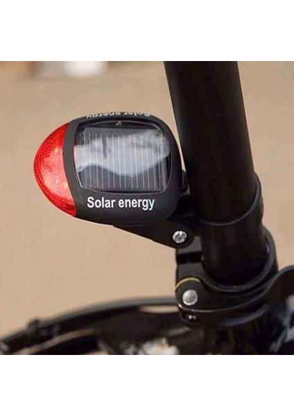 LED Güneş Enerjisi ile Şarj Edilebilir Bisiklet Kuyruk Lambası Solar Bisiklet Lambası (3791)
