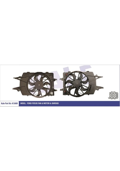 Fan Motoru Davlumbazlı Ford Focus (250W 395MM)