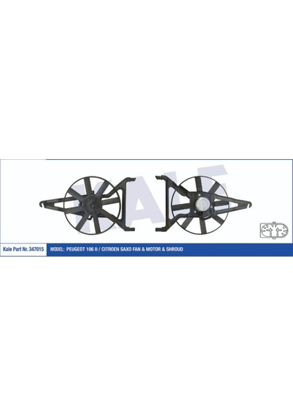 Fan Motoru Davlumbazlı Peugeot 106 Ii Citroen Saxo