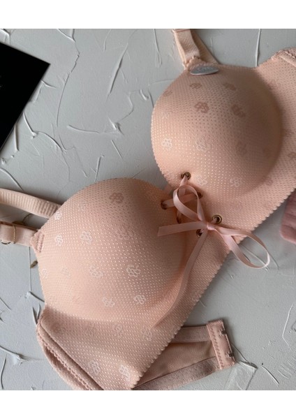 Alice Ithal Balensiz Push-Up Çiçek Desenli Önden Kurdeleli Sütyen fırsatları