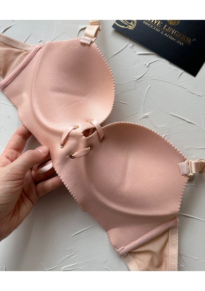 Alice Ithal Balensiz Push-Up Çiçek Desenli Önden Kurdeleli Sütyen indirimleri