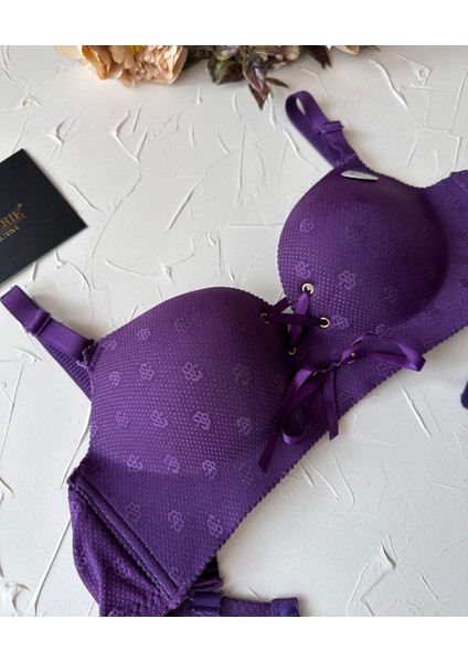 Alice Ithal Balensiz Push-Up Çiçek Desenli Önden Kurdeleli Sütyen modelleri