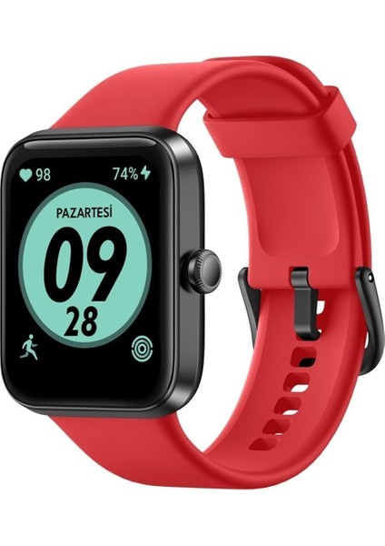 Kırmızı Akıllı Saat 2 Max Kırmızı 2 Yıl 42 mm Siyah Kırmızı 300-400 Mah Vestel Garantili fırsatları