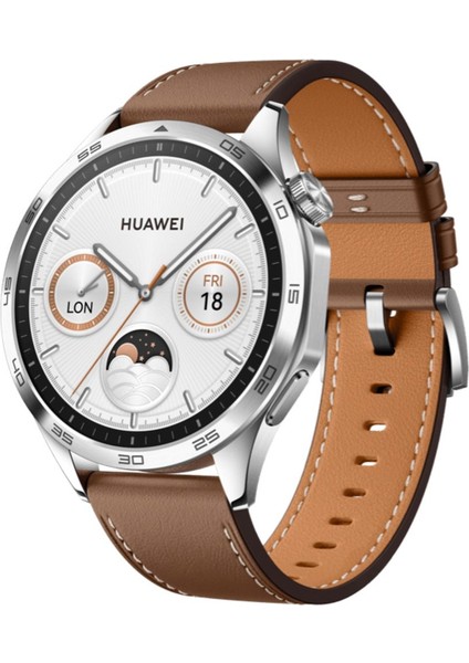 Kahverengi Watch Gt4 46MM - Kahverengi  2 Yıl Siyah Siyah 46 mm  Huawei Türkiye Garantili 200