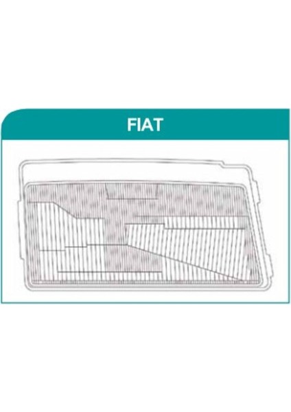 Far Camı Sağ Fiat Uno