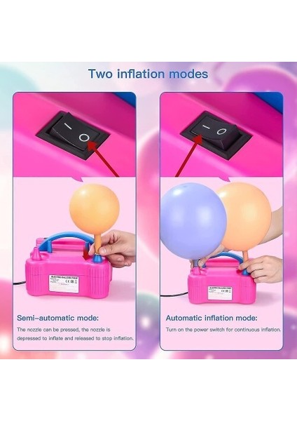 Hkn Amazing Elektrikli Balon Şişirme Makinesi