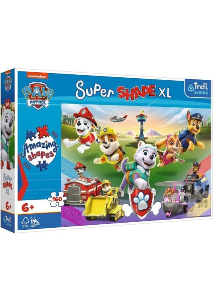 PUZZLE-50021 Paw Patrol 160 Parça Xl