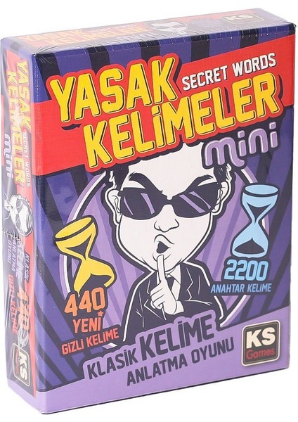 25115 Mini Yasak Kelimeler Oyunu -Ks Games